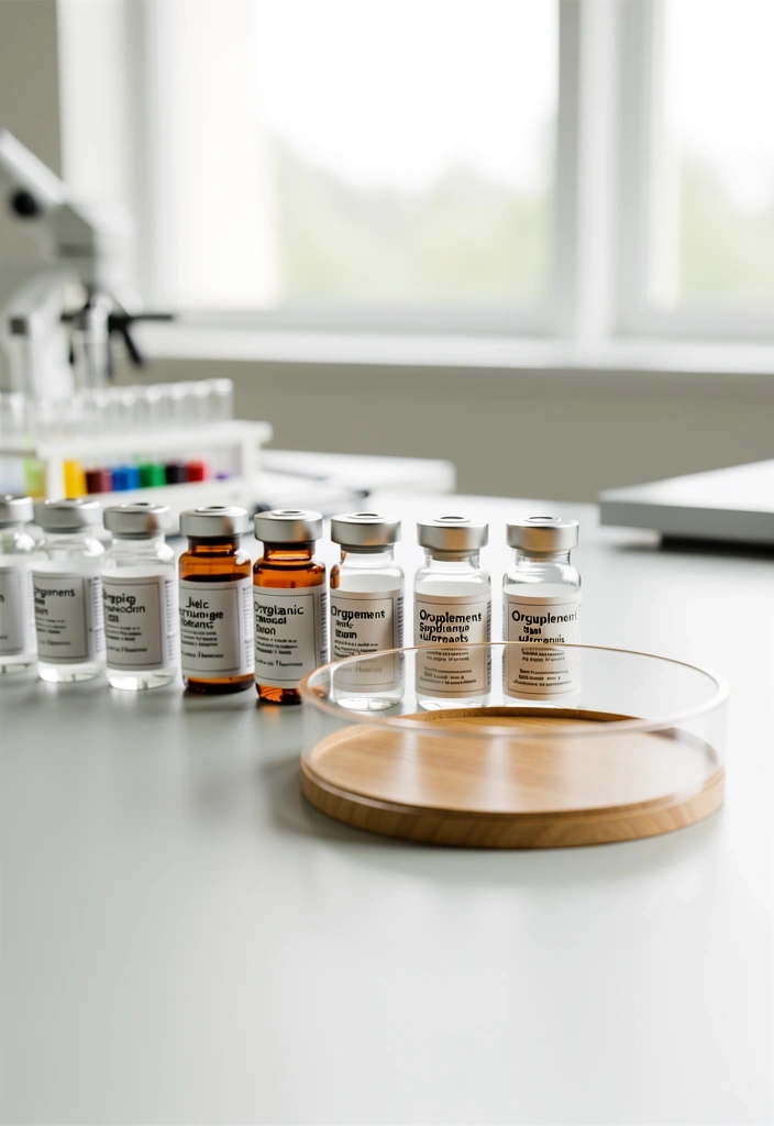 Professional laboratory setting